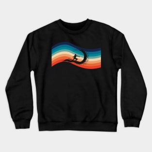 Vintage Surfing Crewneck Sweatshirt